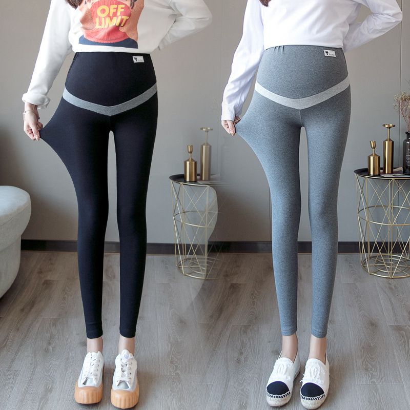 Pregnancy Pants Women Skinny Trousers Solid Maternity Pencil Pants For Pregnant