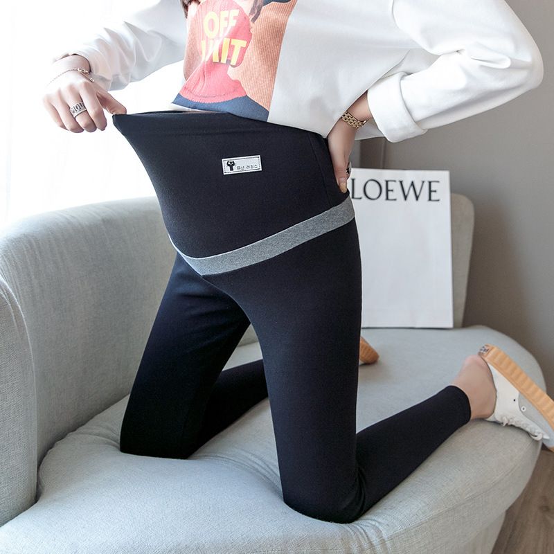 Pregnancy Pants Women Skinny Trousers Solid Maternity Pencil Pants For Pregnant