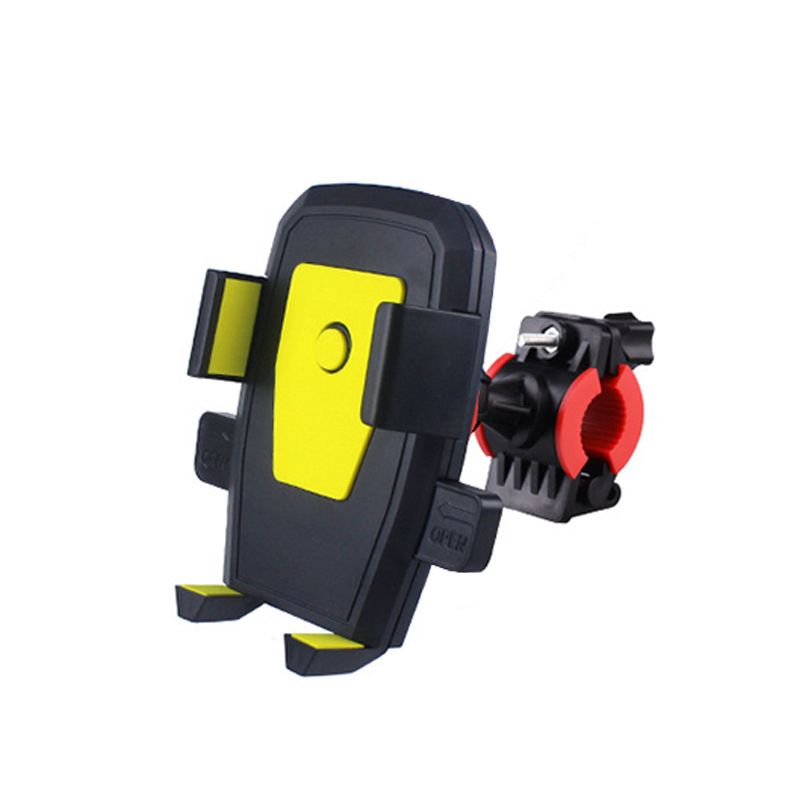 Motorcycle Bicycle Phone Holder Stand Auto Lock Moto Mobile Phone Holder Motor Bike Handlebar Clip Stand GPS Mount Bracket