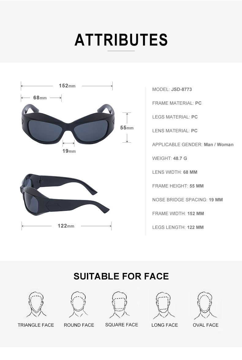 Steampunk Style Sunglasses Neutral Sports Sunglasses