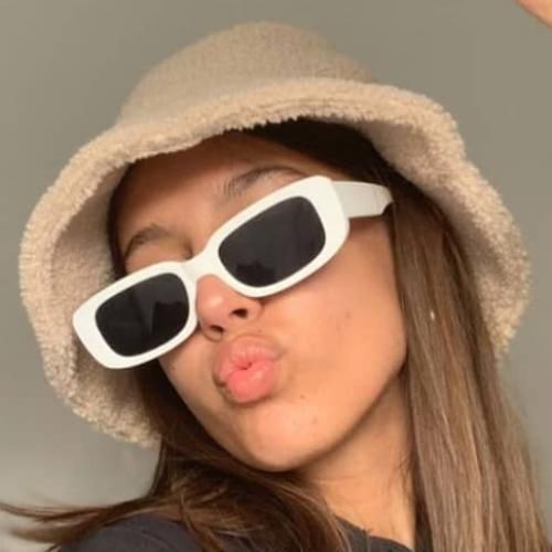 Retro Unisex Small Frame Oval UV  Protective Fashion Sunglasses. White