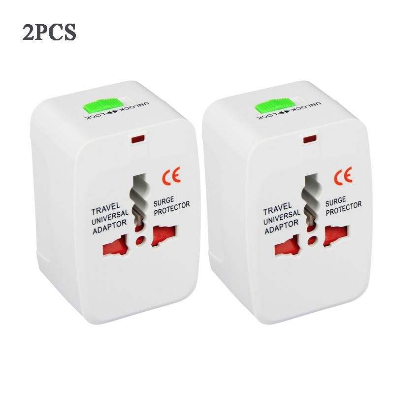 Universal conversion plug multifunctional Converter socket White