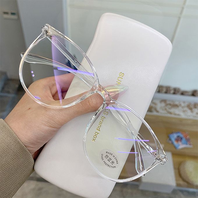 Anti Blue Light Glasses For Anti Eyestrain UV400 - White