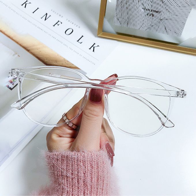 Anti Blue Light Glasses For Anti Eyestrain UV400 - White