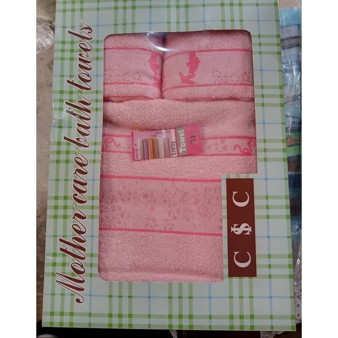 Mother Care 3 In1 Baby And Mother Bathing Towels