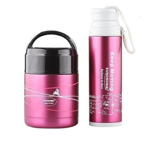 Food And Water Flask Combo