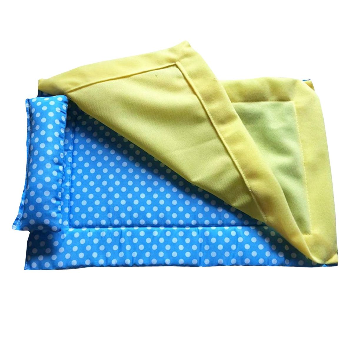 Reptile Sleeping Bag With Blanket Pillow Cage Nap Mat For Bearded Blue