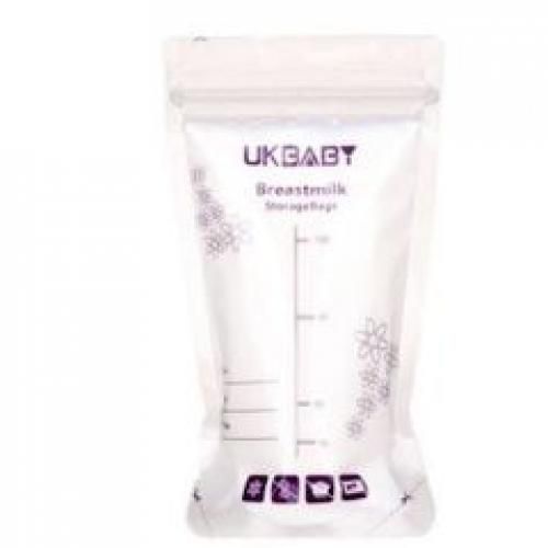 30Pcs 120ml Pre-Sterilised Breast Milk Storage Freezer Bags