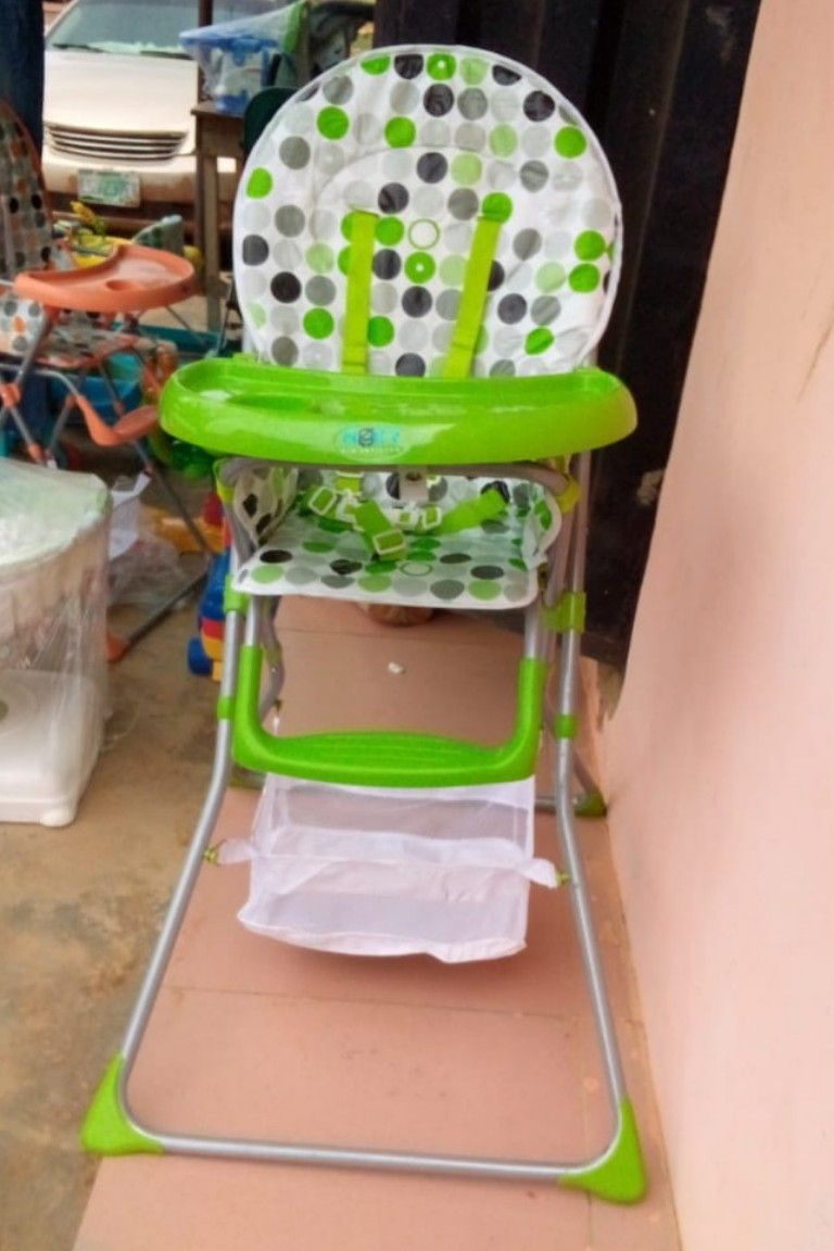 Fold Dinning Baby High Chair ( ONE PIECE)