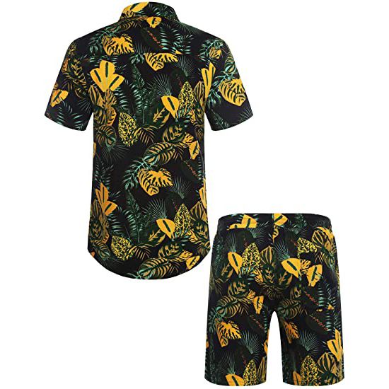 Men's Hawaiian Shirts Casual Button-Down Hawaii Shirt Suits