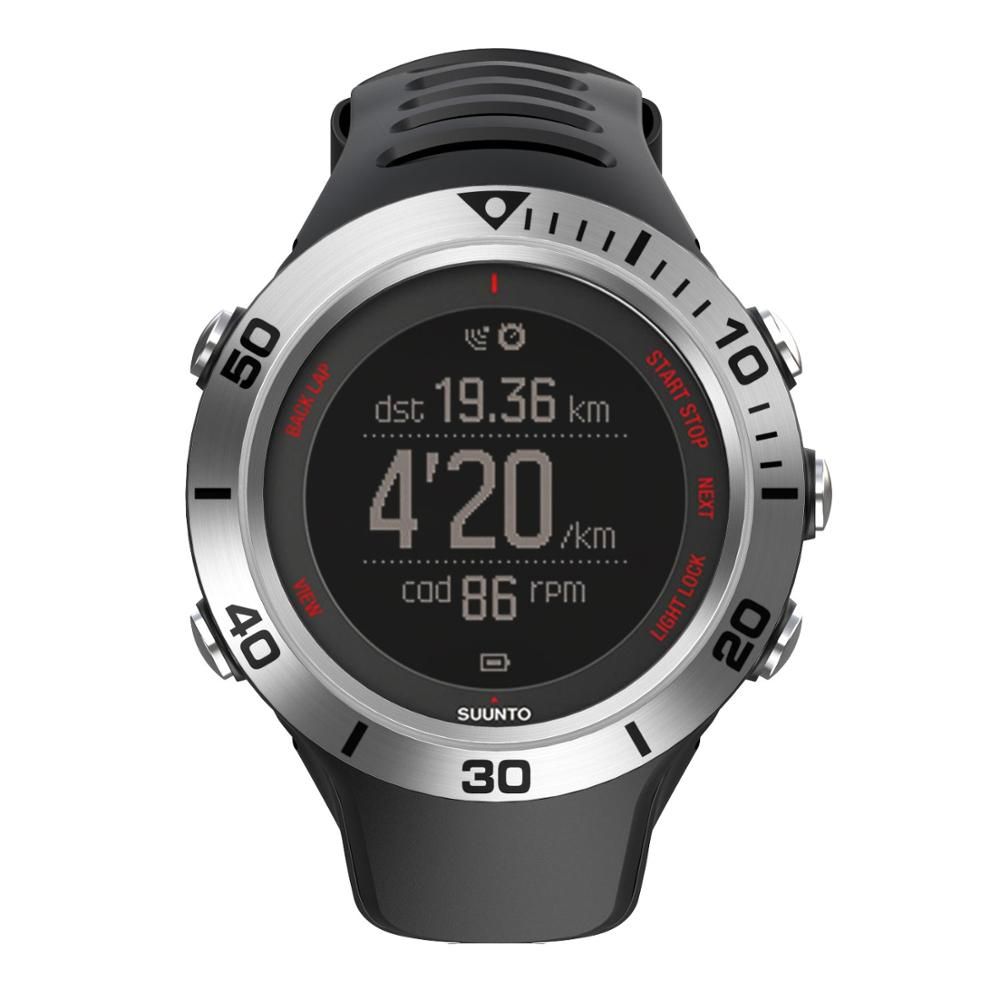 For SUUNTO AMBIT 3 RUN Black HR Watch Ring Adhesive Cover Anti Scratch Stainless Steel Roman Alphabet Dial For SUUNTO AMBIT3