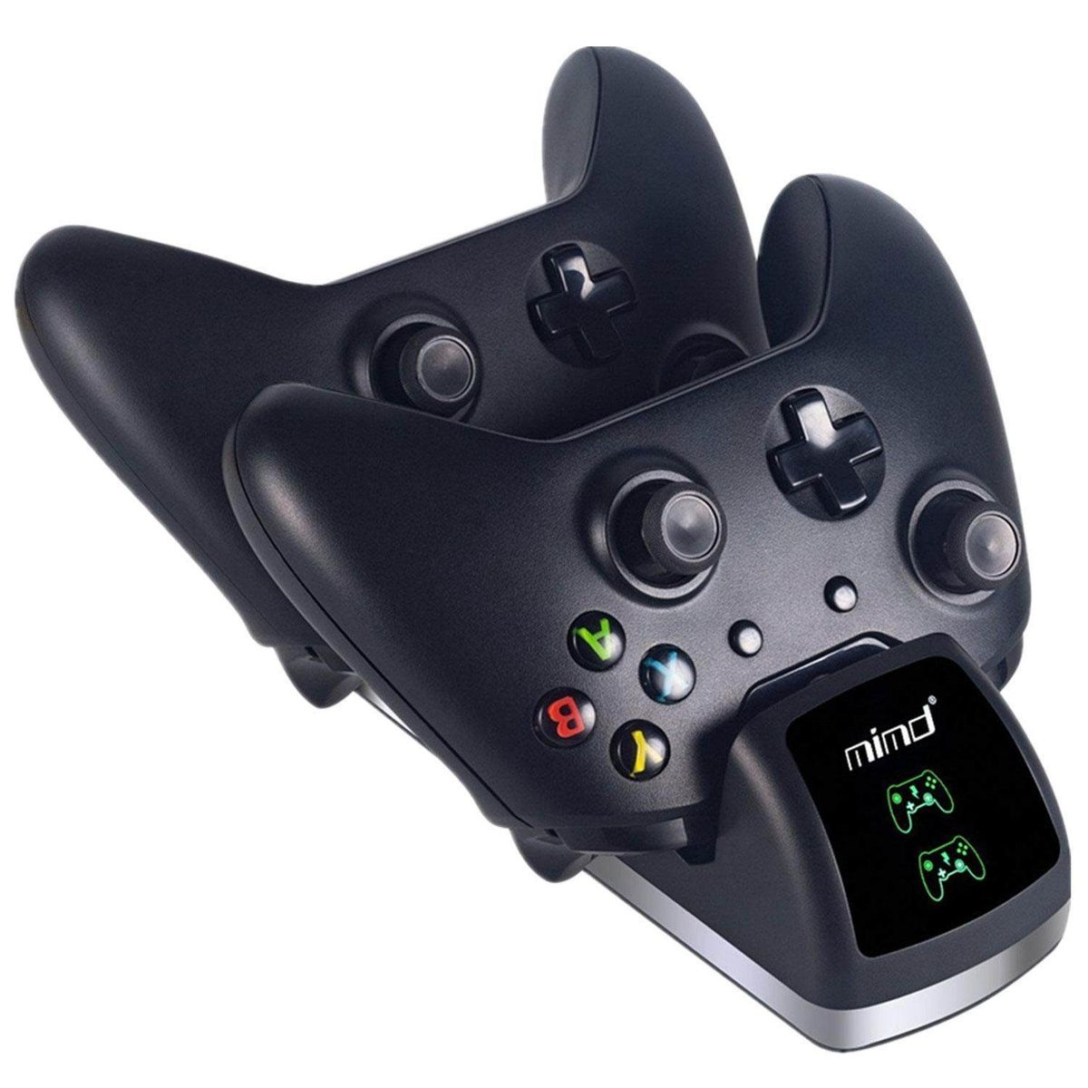 Xbox One Controller Charger Dual One S/One X Controller Charger Stand Station Remote Game Controller Charger Dock With 2 X400mAh Rechargeable Kit BDZ