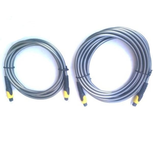 Digital Optical Audio Toslink Cable -  5.0 Meters + 2.0 Meters