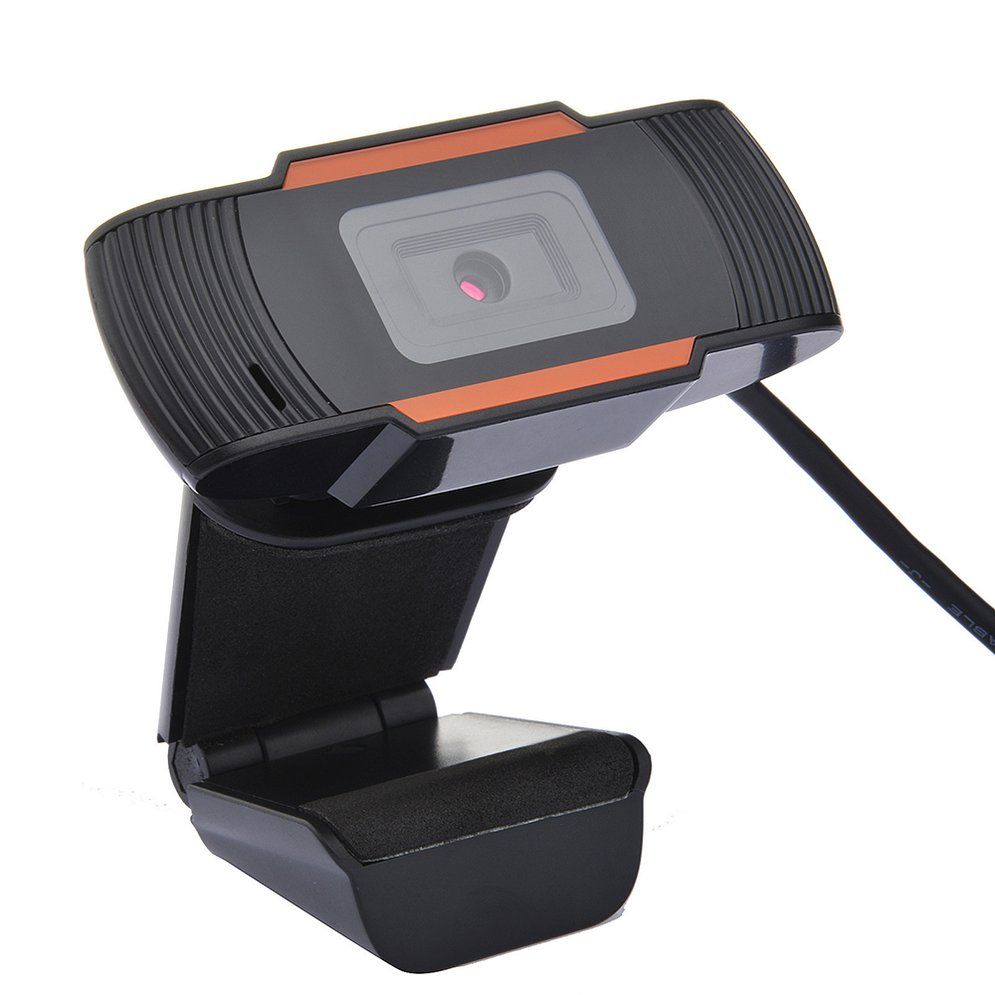 1 Pcs 30 Degree Rotatable 2.0 Hd Webcam 720P Usb Camera Video Recording Web Camera With Microphone For Pc Black
