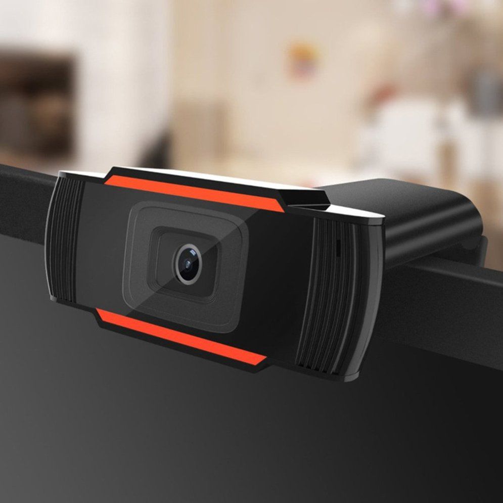 1 Pcs 30 Degree Rotatable 2.0 Hd Webcam 720P Usb Camera Video Recording Web Camera With Microphone For Pc Black