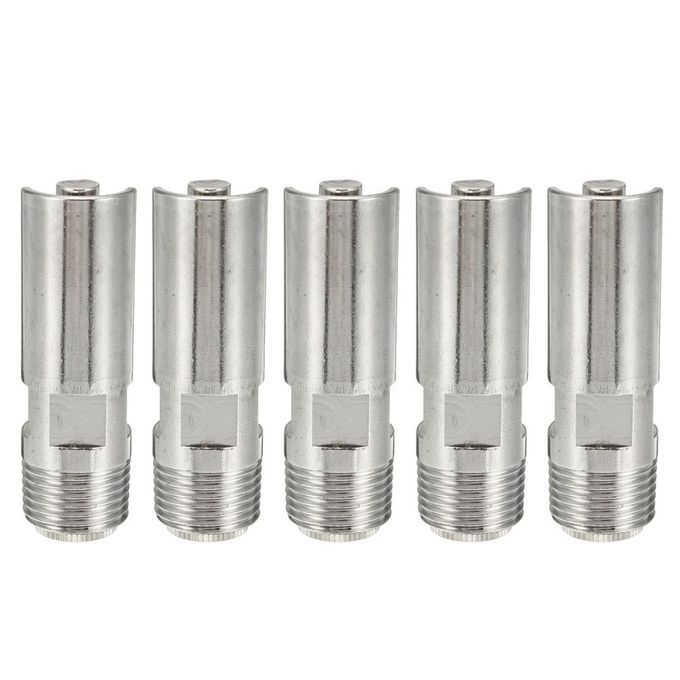 5Pcs Stainless Steel 1/2PT Thread Pig Automatic Nipple Drinker Waterer New