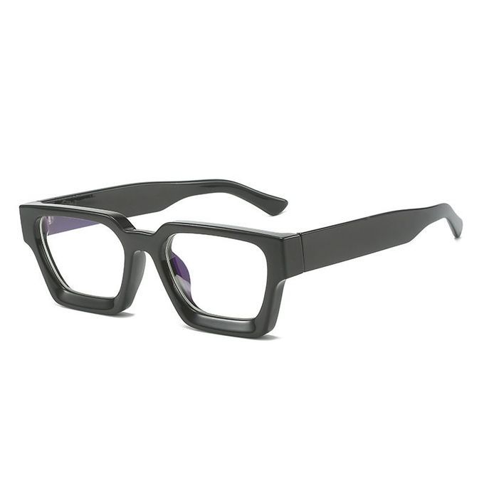 Quality UV Protection Retro Eyeglass - Thick Frame Sunglass