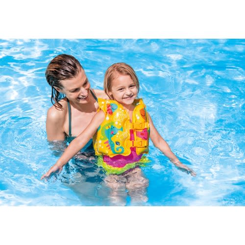 Tropical Buddes Swim Ring Vest