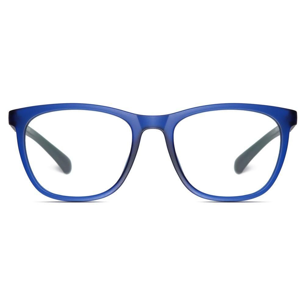 Mens Blue Light Blocking Glasses Square TR90 Eyewear Frames