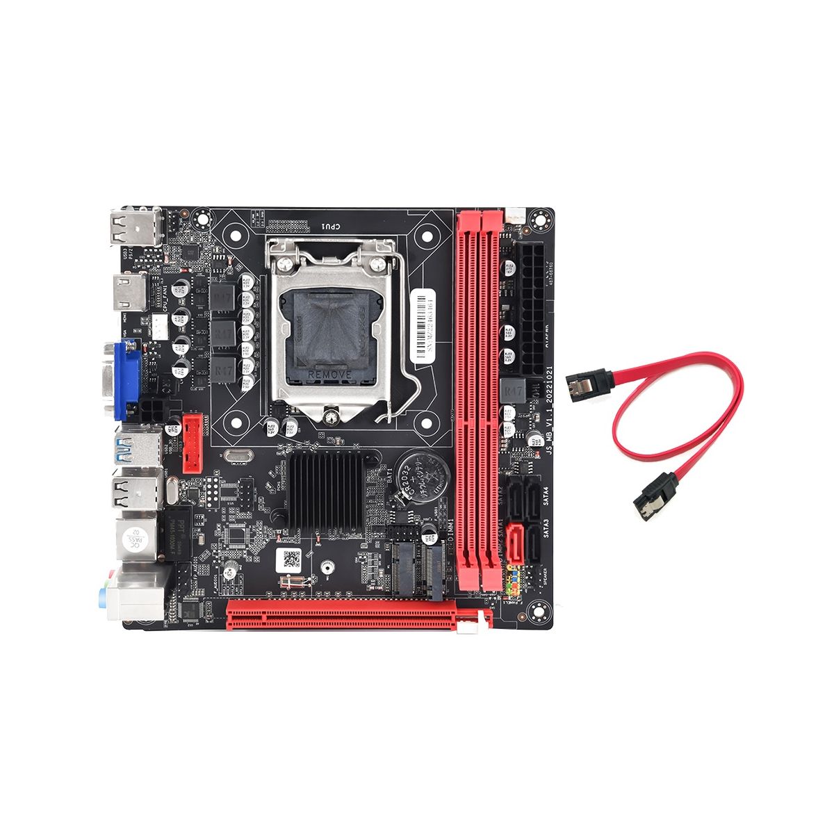 B75A(B75) PC Motherboard+SATA Cable LGA1155 2XDDR3