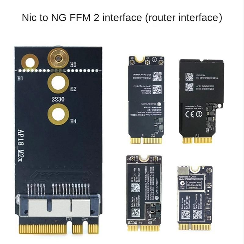 1PCS NGFF M.2 Key A/E Adapter Card Wireless Network Card Ada