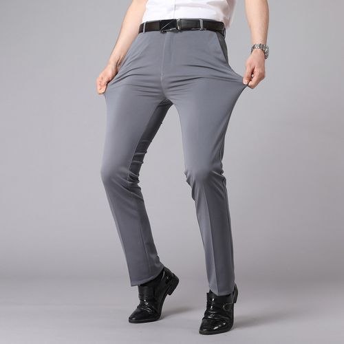 Men's Slim Fit Stretch Suit Pants