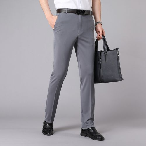 Men's Slim Fit Stretch Suit Pants