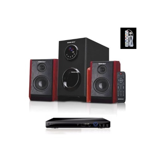2.1ch Powerful Bluetooth Speaker Hf-x6 + Free Lg Dvd + Free Extension