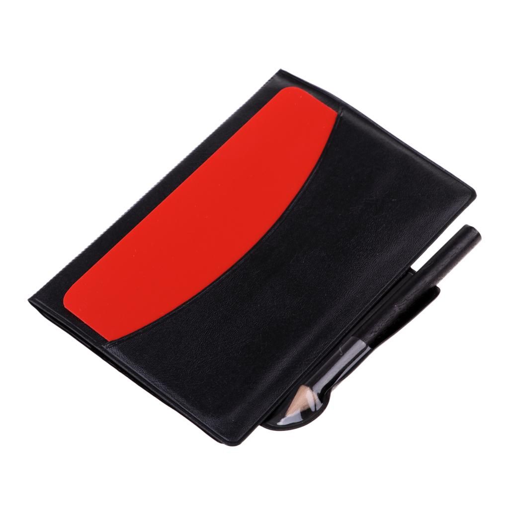 Referee Set With Red Yellow Card And