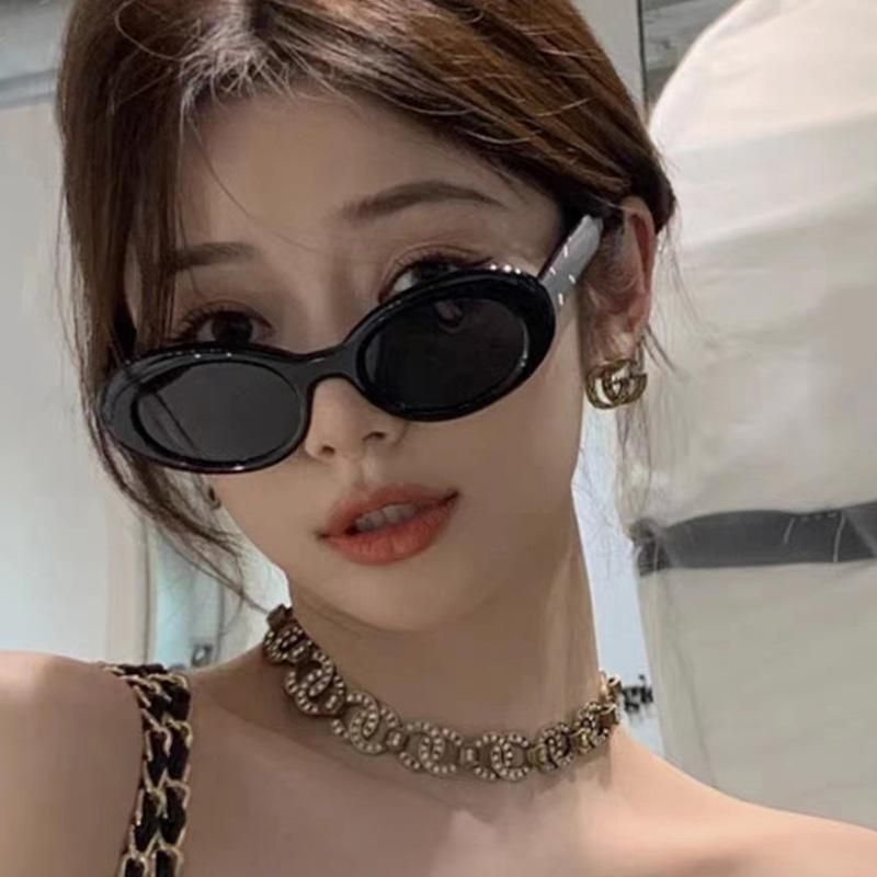 Women's Sunglasses New UV Protection Sunglasses Coffee