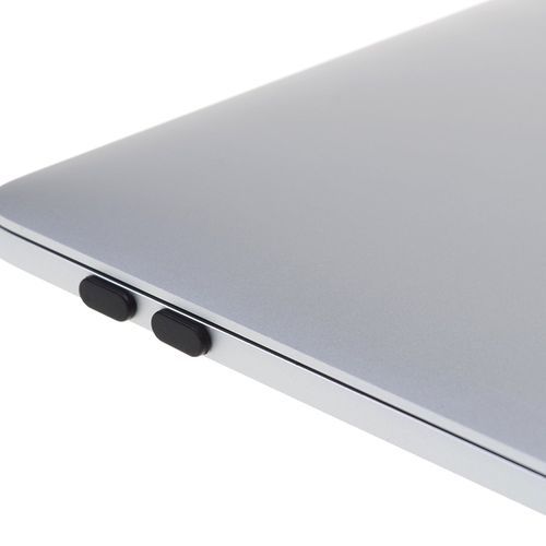 12" Dust Plug, Port Anti Dust Set For 2016-2018 Macbook 13" 15" New Pro With USB-C Ports, Black