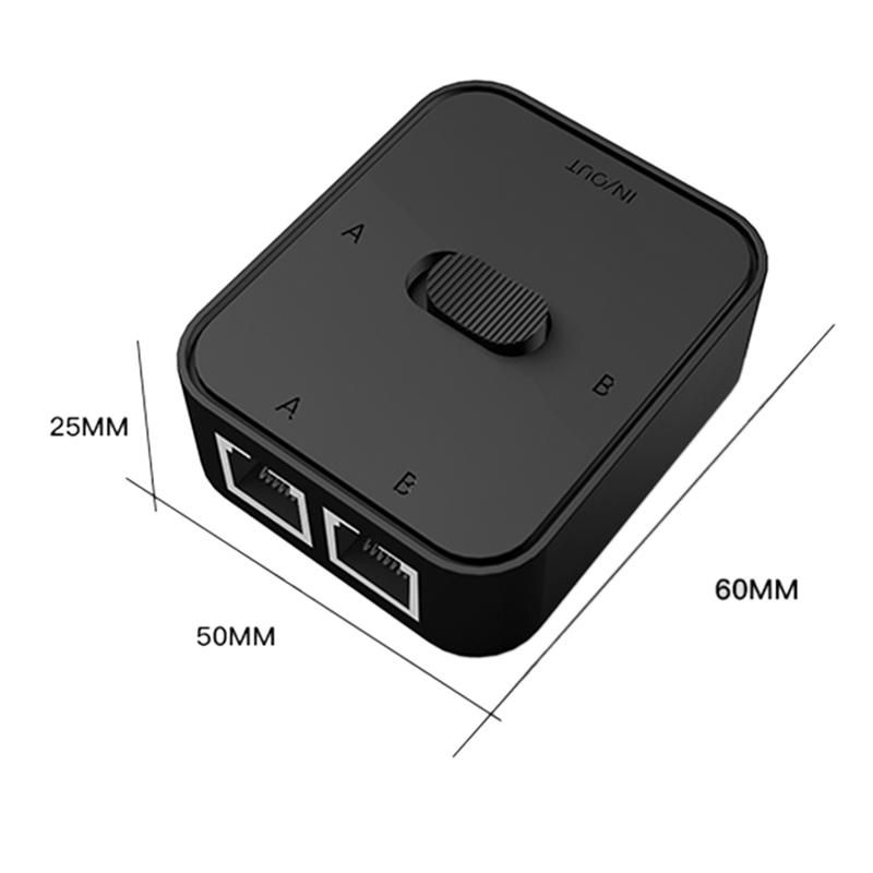 2 Port Gigabit Network Switch RJ45 Switch Network