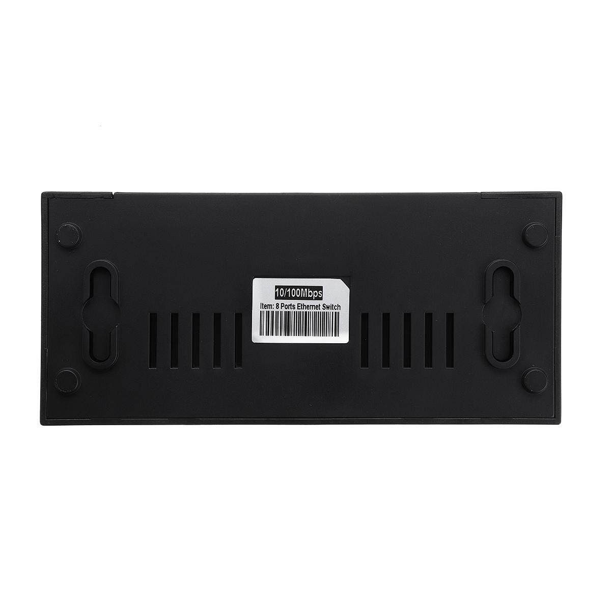 5V 8Ports RJ-45 10/100Mbps LAN Gigabit Ethernet Netzwerk Switch Internet Hub