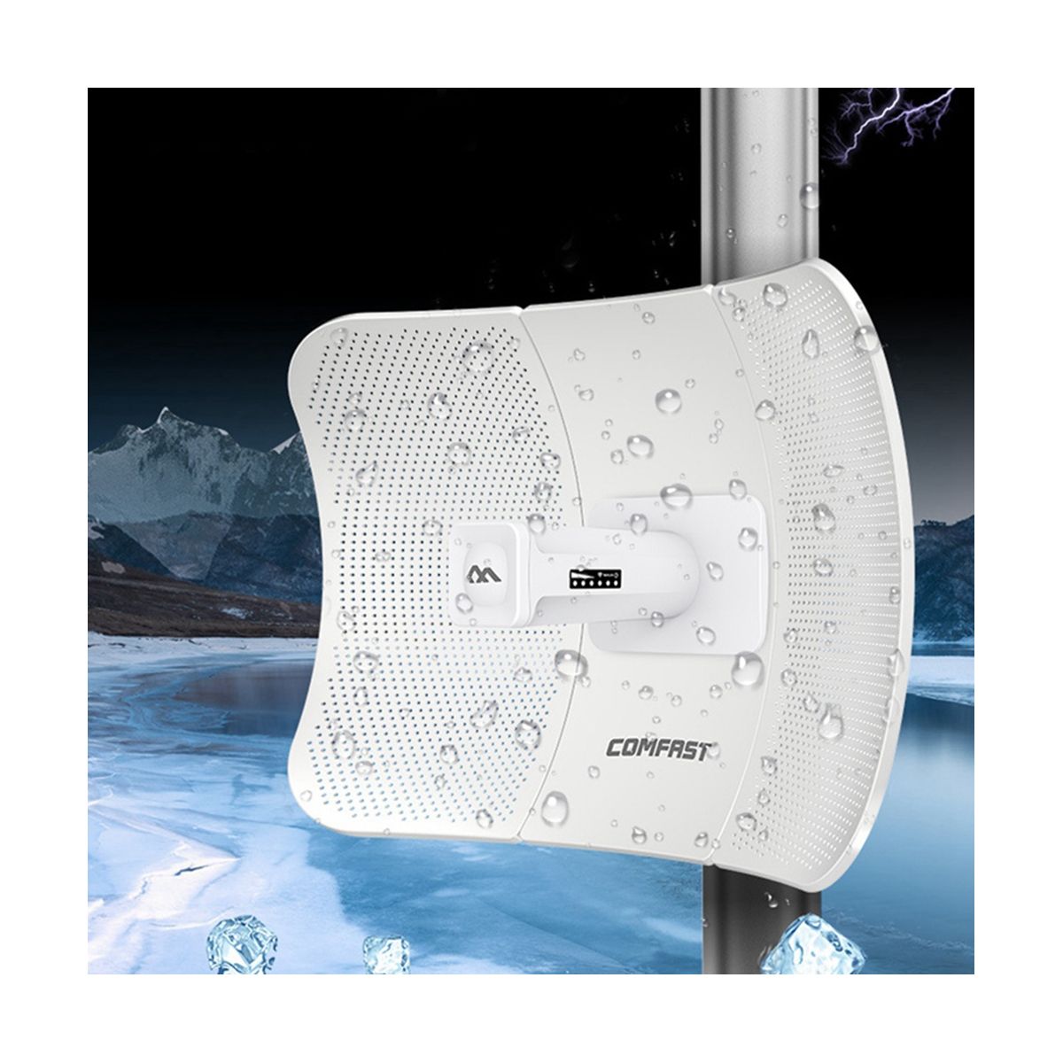 Long Range 25KM 900Mbps Transmission WiFi CPE 5GHz Wireles