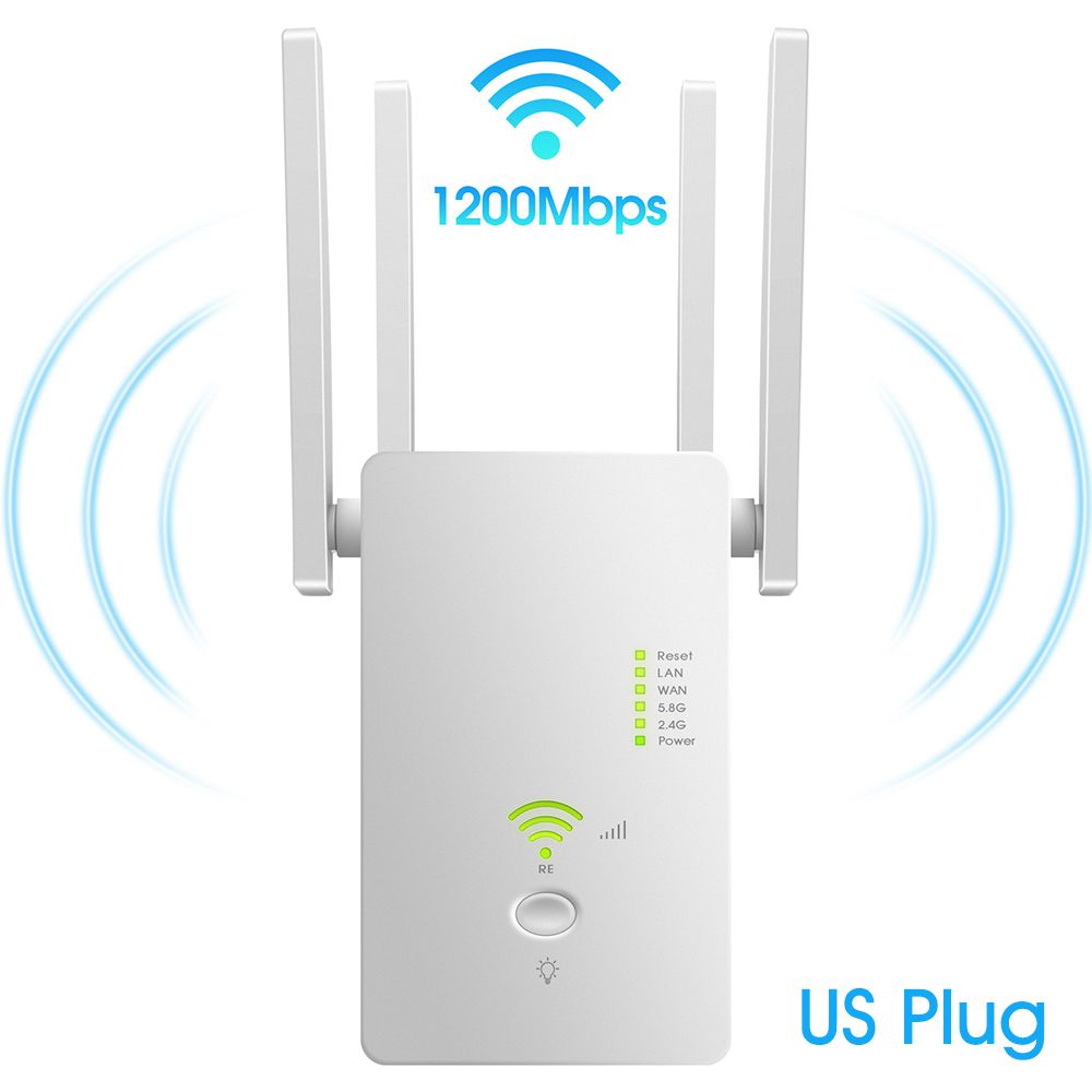 AC1200Mbps Wireless Access Point Long Range Extender 802.11n