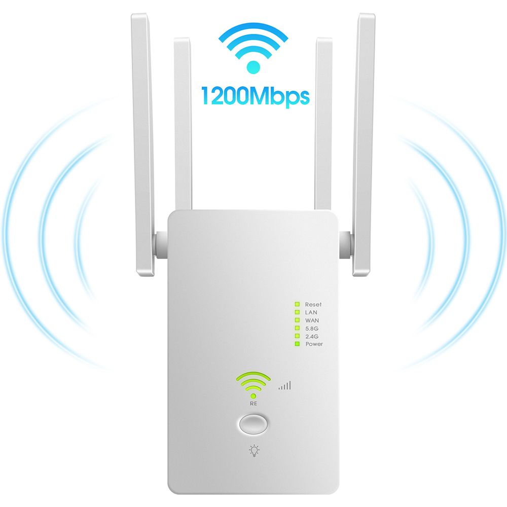 AC1200Mbps Wireless Access Point Long Range Extender 802.11n