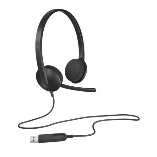 USB Stereo Headset H340 For Windows And Mac