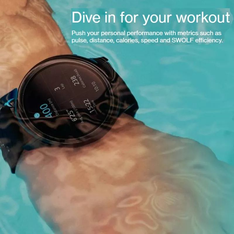 OnePlus Watch 4GB Smart Watch Blood Oxygen Up To 14 Days 1.39'' GPS OnePlus 9 9Pro 10 Pro Smartwatch(#Black)