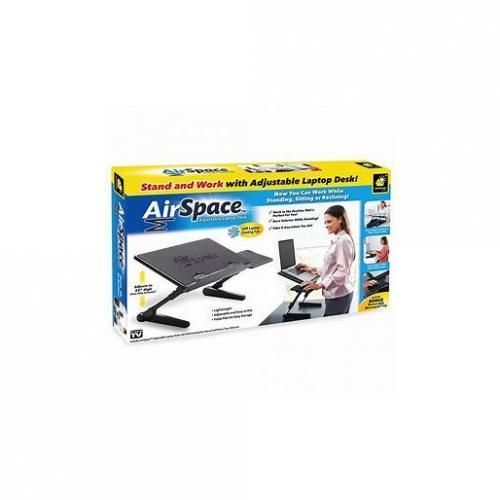 Portable  Adjustable Laptop Table Desk Stand+ Mouse Pad Tray