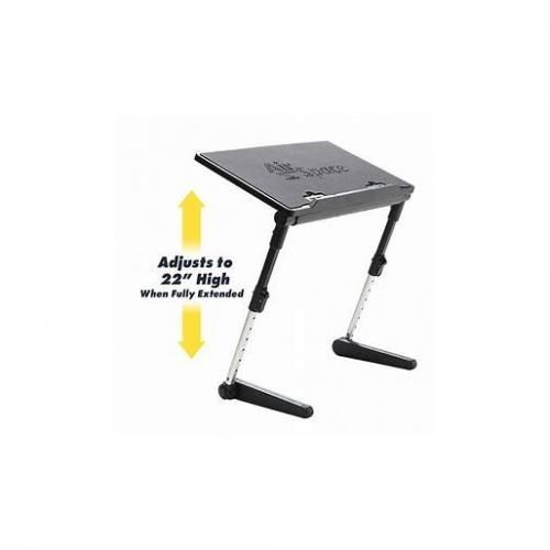 Portable  Adjustable Laptop Table Desk Stand+ Mouse Pad Tray