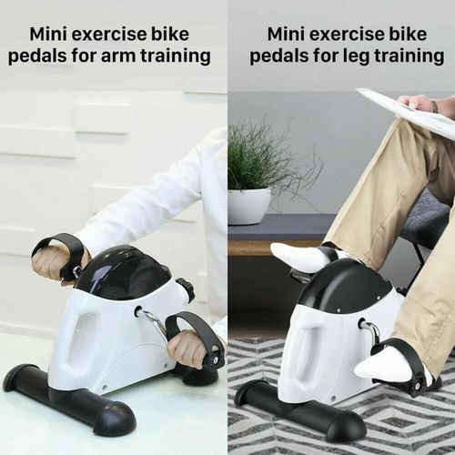 Portable Exercise Pedal Bike Mini Exercise Bike Leg Trainer Indoor Fitness