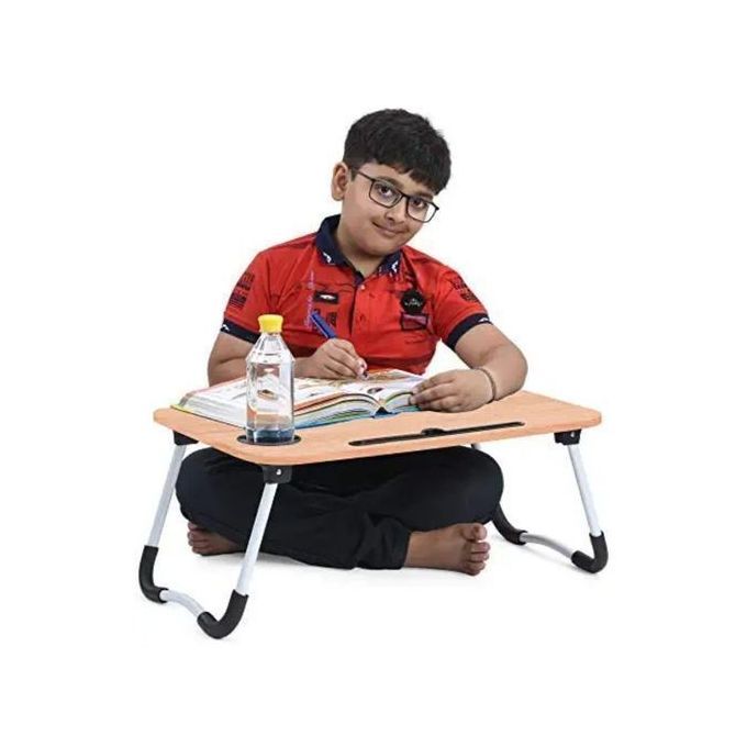 Multipurpose Foldable Bamboo Wooden Laptop Table,BedSide Table Tray Holder Breakfast Laptop Desk Serving Table Stand
