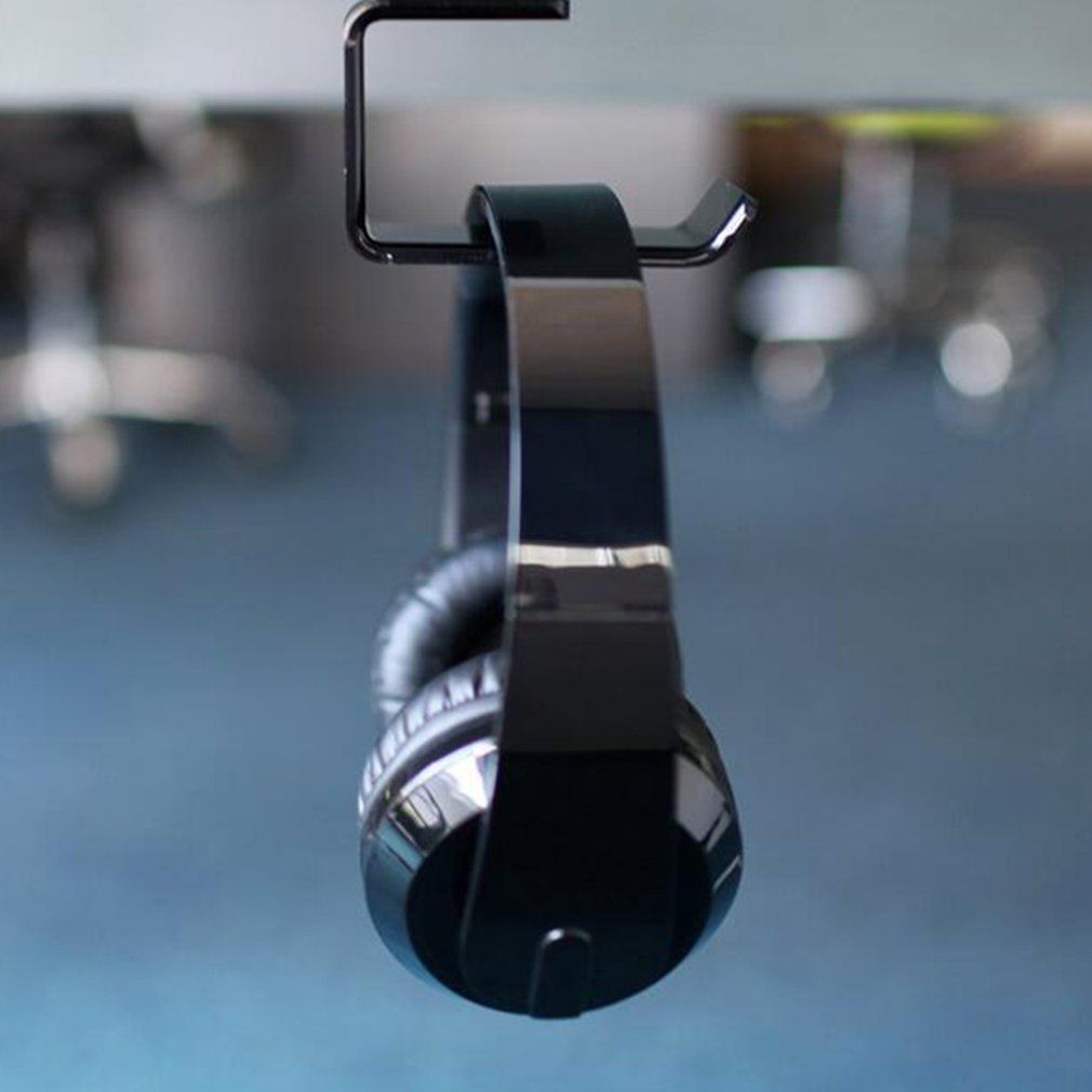 Headphone Headset Holder Hanger Earphone Wall/Desk Display Stand Bracket