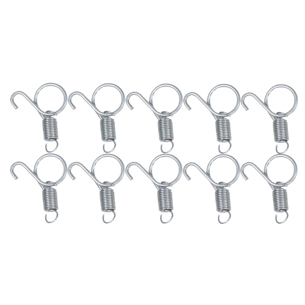 10 Packs Elastic Spring Latches Hooks For Bunnies Wire