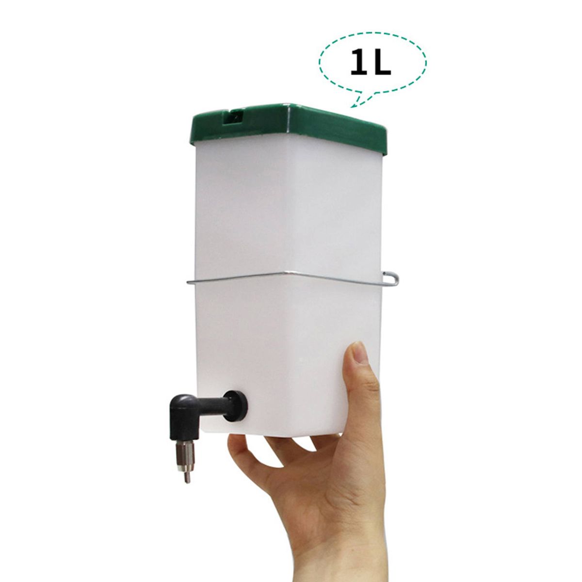 Leakproof Automatic Drinker Dispenser - Water Feeder  1L