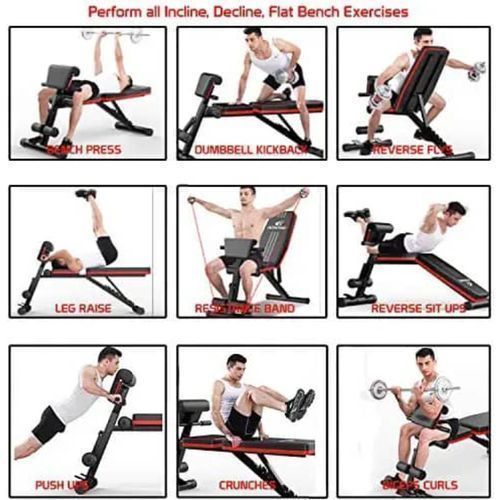 New Adjustable Sit Up  Bench