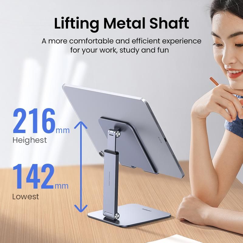 Tablet Stand Holder for Height Adjustable Desktop Holder