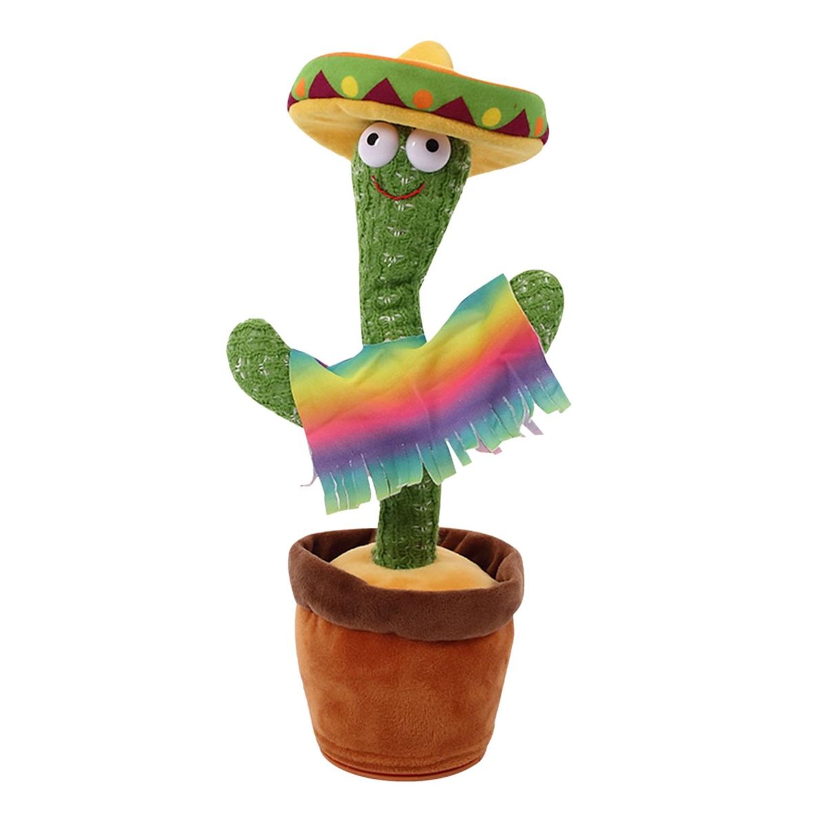 Lovely Talking Toy Dancing Cactus Doll Speak Talk Sound Record Repeat Toy Kawaii Cactus Toys Children Home Decor