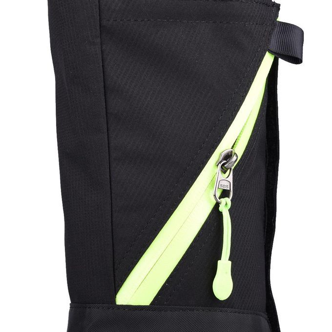 Waterproof Hiking Walking Boot Ski Snow Gaiters Leg Cover For Black