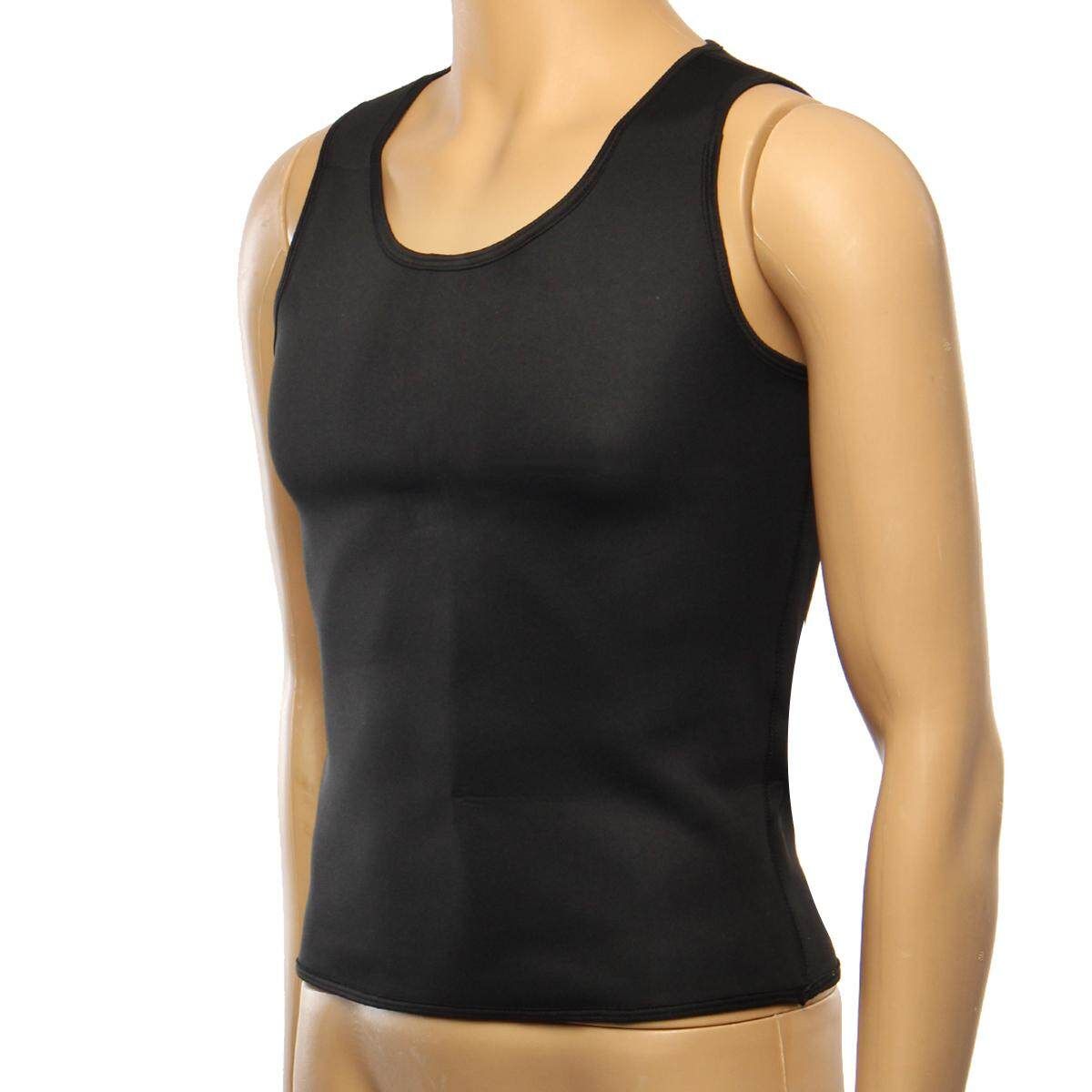 Neoprene Body Shaper Men Slimming Thermo Sweat Sauna Waist Trainer Belt M M